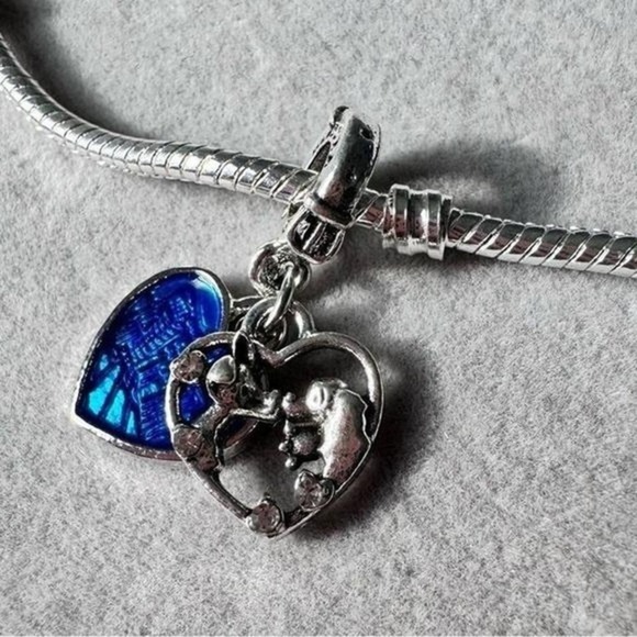 S925 Puppy Love Charm fits PANDORA - Picture 7 of 8